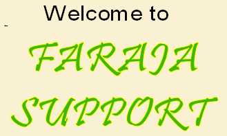 Welcome to
FARAJA
 SUPPORT
